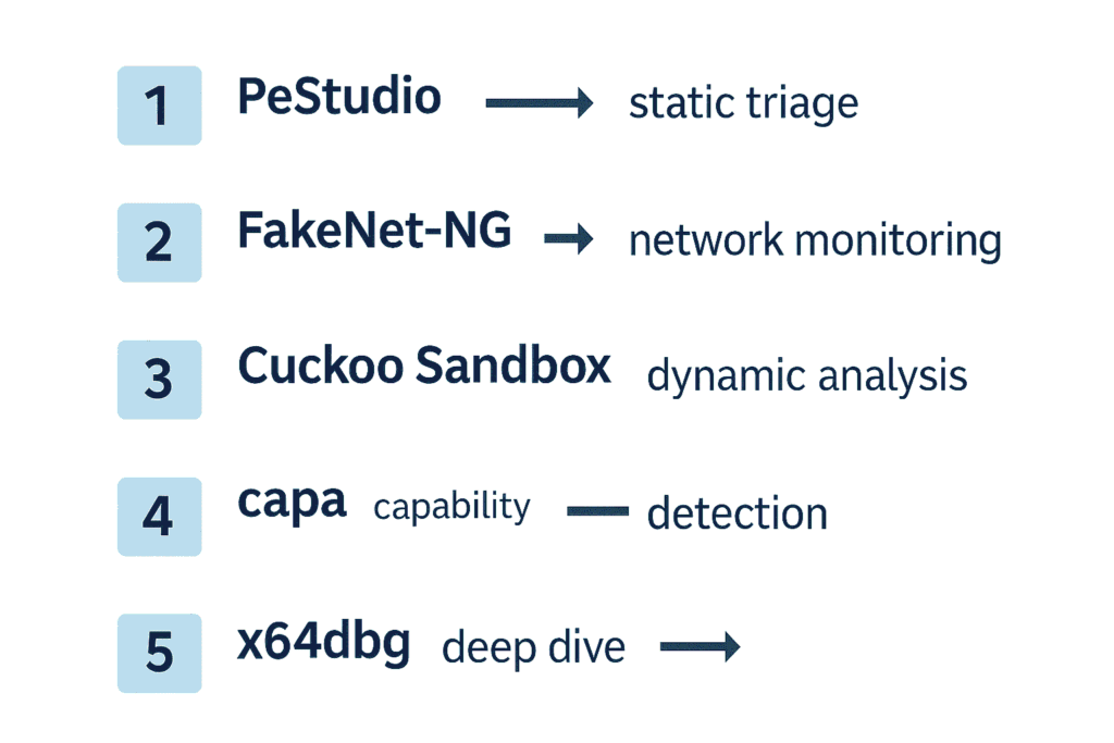 Malware Analysis Workflow Step-by-Step